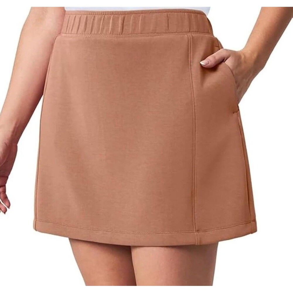 Mondetta Women's Pink Skort XXL Activewear Drawstring Pockets Tennis Golf New